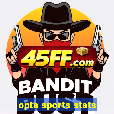opta sports stats
